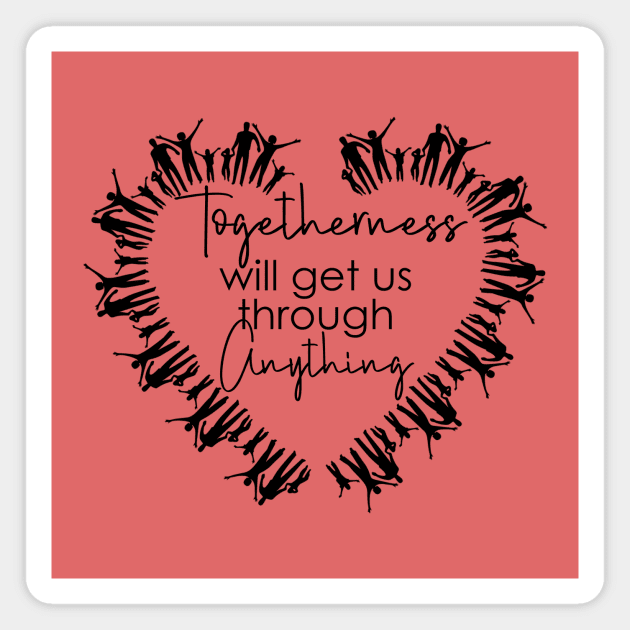 Togetherness Magnet by FunnyBearCl